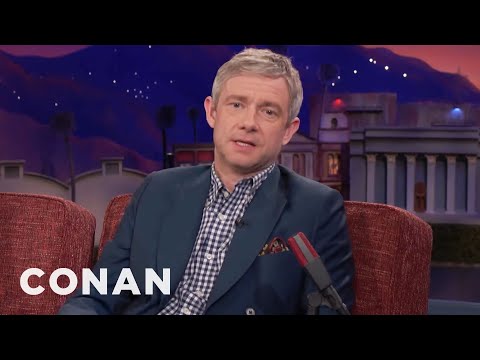 Martin Freeman On The Difference Between British & American Actors | CONAN on TBS