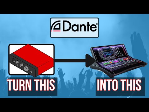 Use Dante To Turn your Mixer Into A Soundcard