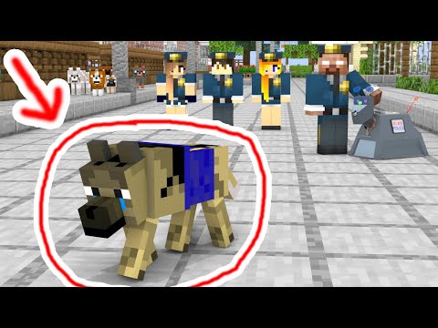 THE POLICE DOG - Minecraft Animation