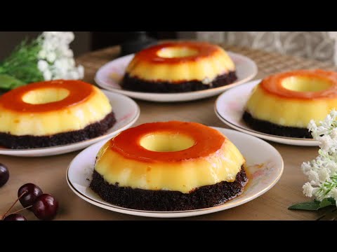 أسهل طريقه لكيكه قدرة قادر بالكريم كراميل الجاهز طبقات من السعادة من غير مجهود😎