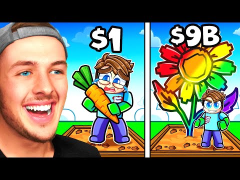 Making TRILLIONS in Roblox Grow a Garden!