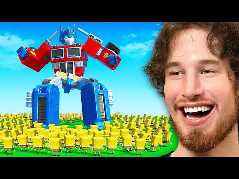 Can You Survive Against 1,529,105 SPONGEBOBS (TABS custom units)