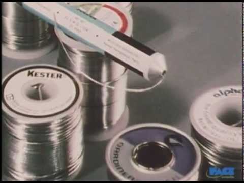 Basic Soldering Lesson 1 - "Solder & Flux"