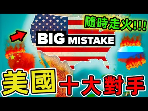 全世界最不怕和美國打仗的10個國家，俄羅斯穩居第一，中國排名第三。最意外的國家竟然是它，連軍事專家都驚呆了！|世界印象 #世界之最 #出類拔萃 #腦洞大開 #top10 #美國 #軍事 #軍事愛好者