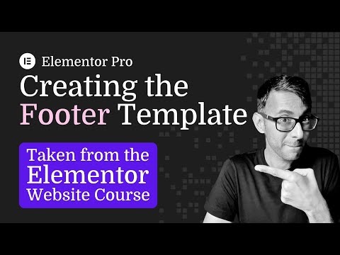 Build an Elementor Footer Template