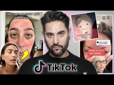 The Worst Of Beauty TikTok - Dodgy Derms, Rhode Nut Allergy & Questionable Skincare Hacks! Jan 2024