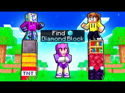 NOOB vs PRO: Minecraft Block Shuffle!