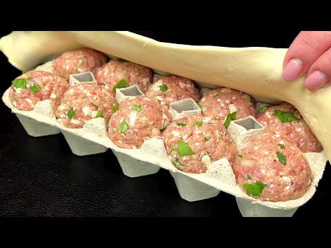 👍 My friend from Spain showed me this trick with minced meat. The best recipe in 10 minutes!