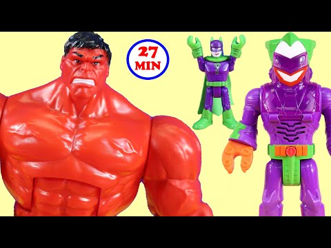 Hulk Vs Joker Robot ! Batman Adventures | Just4fun290 - Playing With Toys