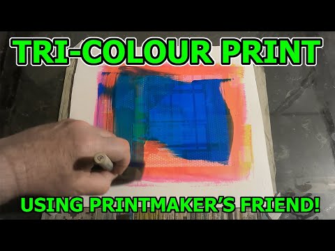 Tri-Colour Print & Printmaker's Friend