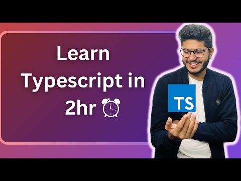 Learn Typescript in 2hr | Tutorial for beginners in Hindi