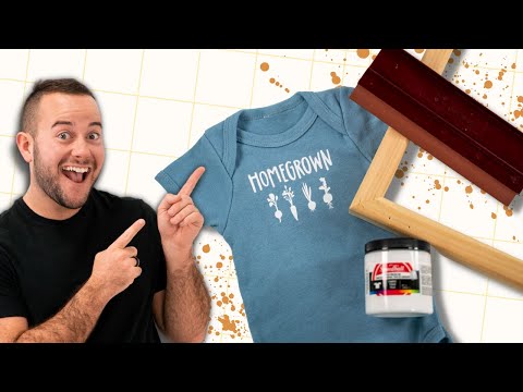 How to Screen Print Using Your Cricut | Screen Printing for Beginners