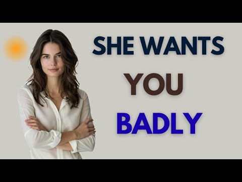 This Means She WANTS You BADLY But Is Fighting Her Feelings (Hidden Signs + Female Psychology)