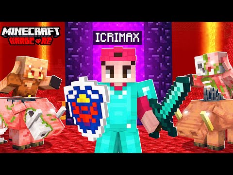 Ich FINDE ein ______ im NETHER! | Hardcore #10