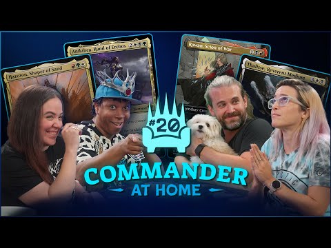 Commander at Home #20 - Rowan vs Thalisse vs Hazezon vs Anikthea with Rachel Weeks and Joe Johnson