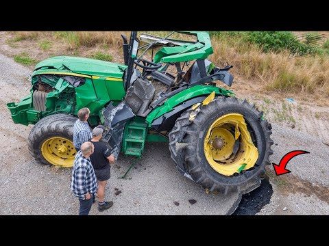 Dangerous Idiots Tractor Fails | Extreme Heavy Equipment Idiots at Work #6