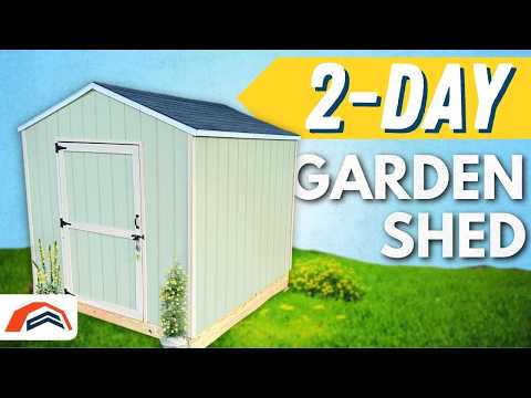 Complete DIY Shed Build | Basic 8x8
