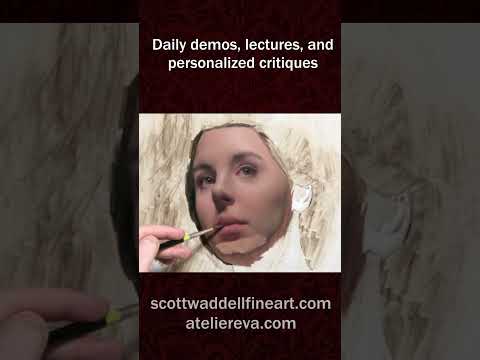 NYC Portrait Painting Workshop. Live DEMOS, CRITIQUES