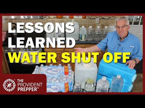 Our City Shut Off Water - Here's What We Learned About Survival