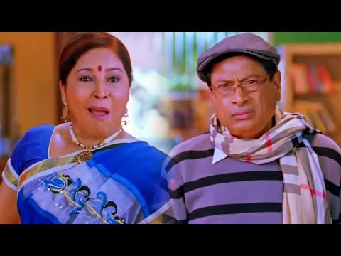 एम एस नारायण और कोवई सरला का मजेदार कॉमेडी सीन | America Vs India Best South Movie Scene