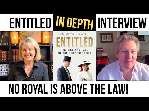 Uncovering SECRETS ⚠️ ENTITLED With Author Andrew Lownie & Shauna Kay #andrewlownie #vintagereadshow