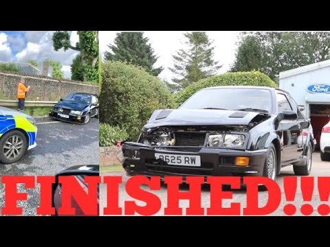 Crashed Sierra RS500 COSWORTH FINISHED!!!