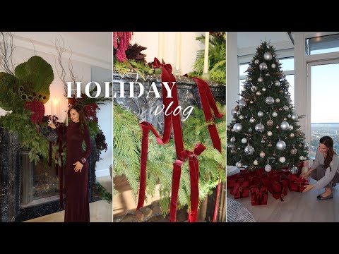 Christmas Tree & Holiday Mantel Reveal