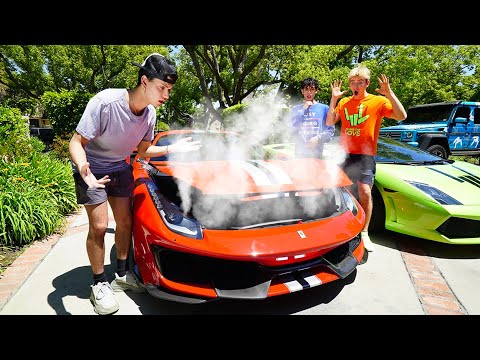 SWITCHING CARS With Stephen Sharer.. (HE BROKE IT)