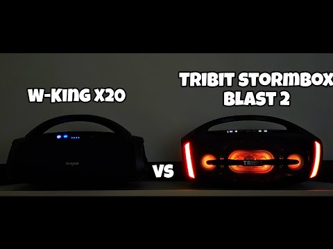 W-King X20 vs Tribit StormBox Blast 2