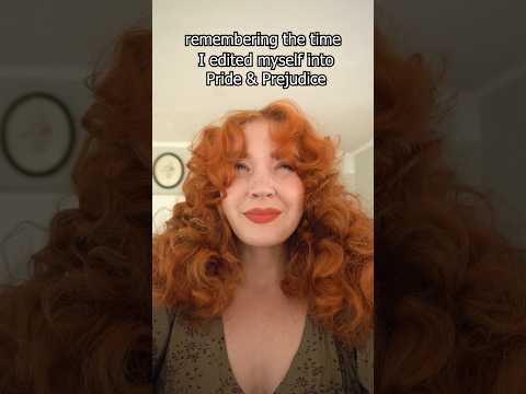 I edited myself into Pride & Prejudice #prideandprejudice