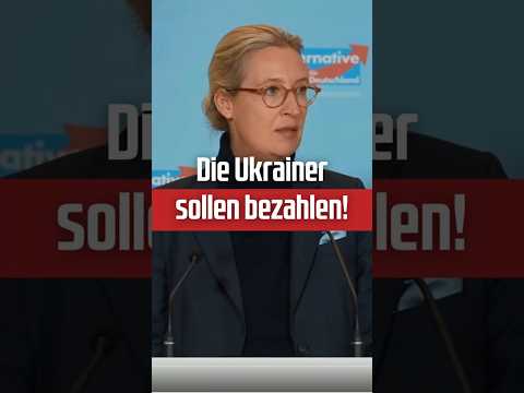 Sie sollen das bezahlen!