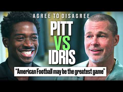 Brad Pitt & Damson Idris Argue Over The Internet’s Biggest Debates | Agree To Disagree | LADbible