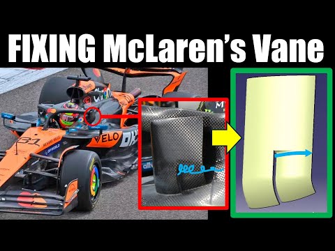 F1 2025 - Fixing McLaren's Cockpit Vane in 30min - How to merge 2 wings into 1! (CATIA V5)