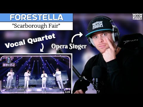 Opera Singer's VOCAL ANALYSIS of Forestella | Scarborough Fair (Live)