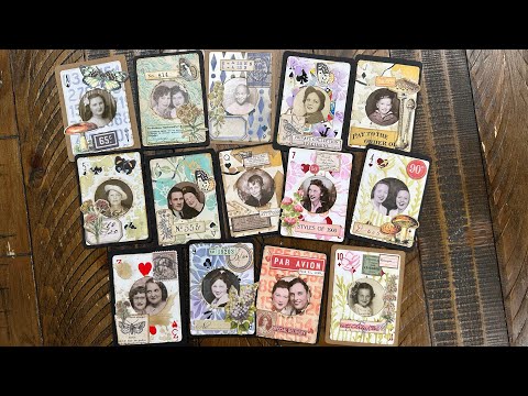 Craft With Me - Playing Card Frames - A Fun Way To Use Playing Cards