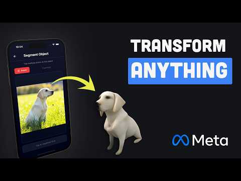 This AI Turns Any Photo Into a 3D Object (Meta's SAM 3D)