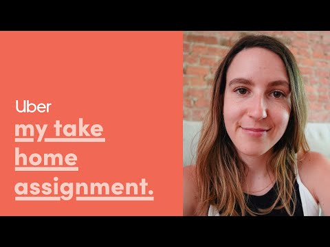 How I got a design job at Uber (Take Home Assignment)