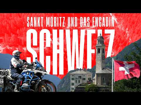 St. Moritz and the Engadine - a motorcycle trip from the highest passes to Lake Como.