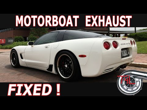 C5 Corvette Exhaust H-Pipe Mod (Get Rid of that Motorboat Sound!)