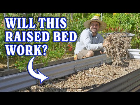 I Filled My New Raised Bed With A Terrible (Or Great?) Material