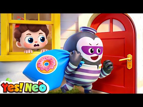 Knock Knock, Who's There?👮‍♂️| Kids Learn Safety Rules | Nursery Rhymes & Kids Songs | Yes! Neo