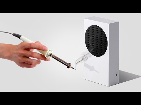 Xbox Series S Air Purifier / Fume Extractor for Soldering