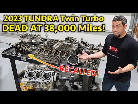 BIG DESIGN FLAW? Toyota 3.4L V35A Twin Turbo V6 Premature Engine Failure & Comprehensive Teardown!