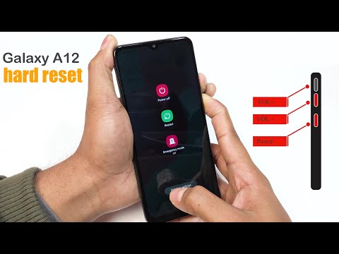 Samsung Galaxy A12 Full Hard Reset ( Remove screen lock)