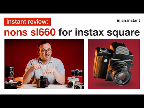 An Instax SLR Camera Built Like a Tank - Meet the Nons SL660  [Instant Review]