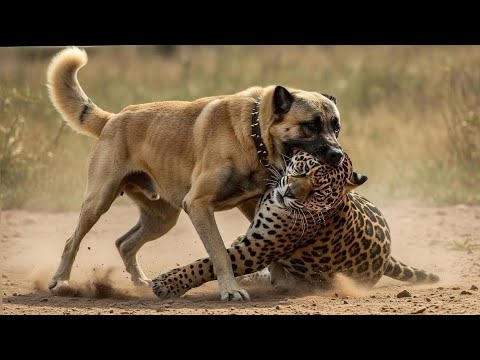 Kangal vs Leopard Attacks : The Echo In The Valley | Animal Documentaries