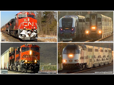 Trains 2020! CN Amtrak Metrolink & BNSF