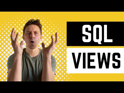 SQL Views In 4 Minutes: Super Useful! Wow! Crazy! Amazing! I'm Crying Tears Of SQL Joy.