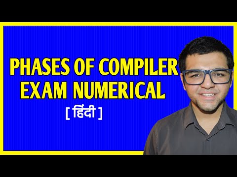 Phases of Compiler [ Exam Numerical ]