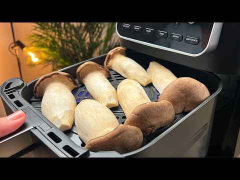 Stop Frying Mushrooms! I Learned This Air Fryer Trick from My Mom ๐ธ